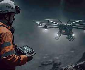 Emergency response with drone